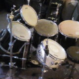 Full Premier drum kit in each room
